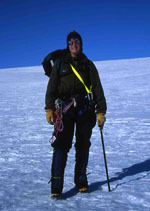 Anne Grunow in Antarctica