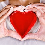red heart - heart disease
